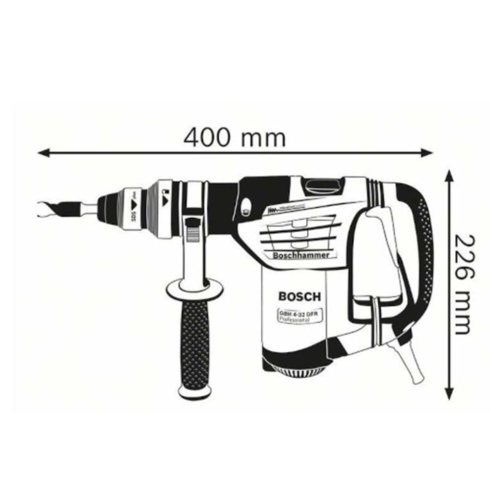 BOSCH GBH 4-32 KIRICI DELİCİ