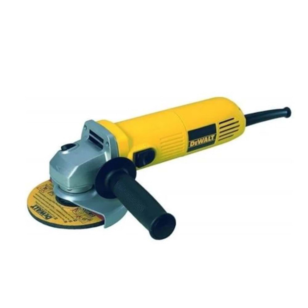 DWE4016 750 W 115 MM Avuç Taşlama Makinesi devir ayarsız Dewalt