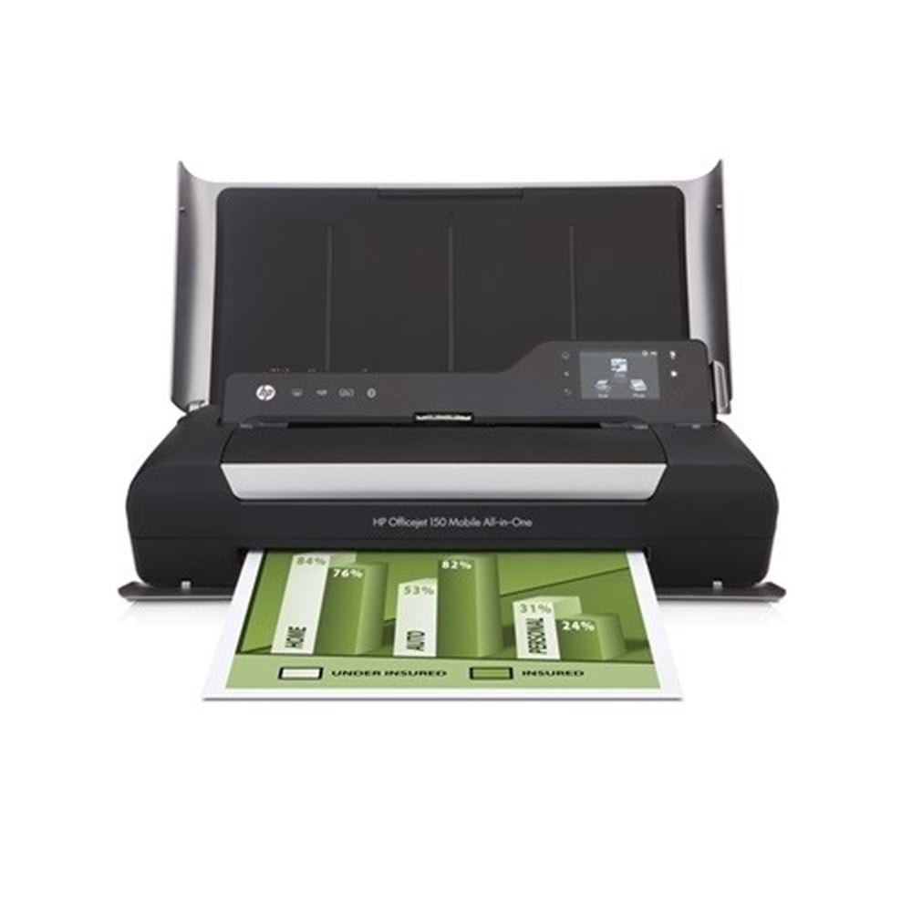 HP A4 Renkli OfficeJet MFP 150 CN550A Inkjet Notebook Yazıcısı USB 2.0,Bluetooth