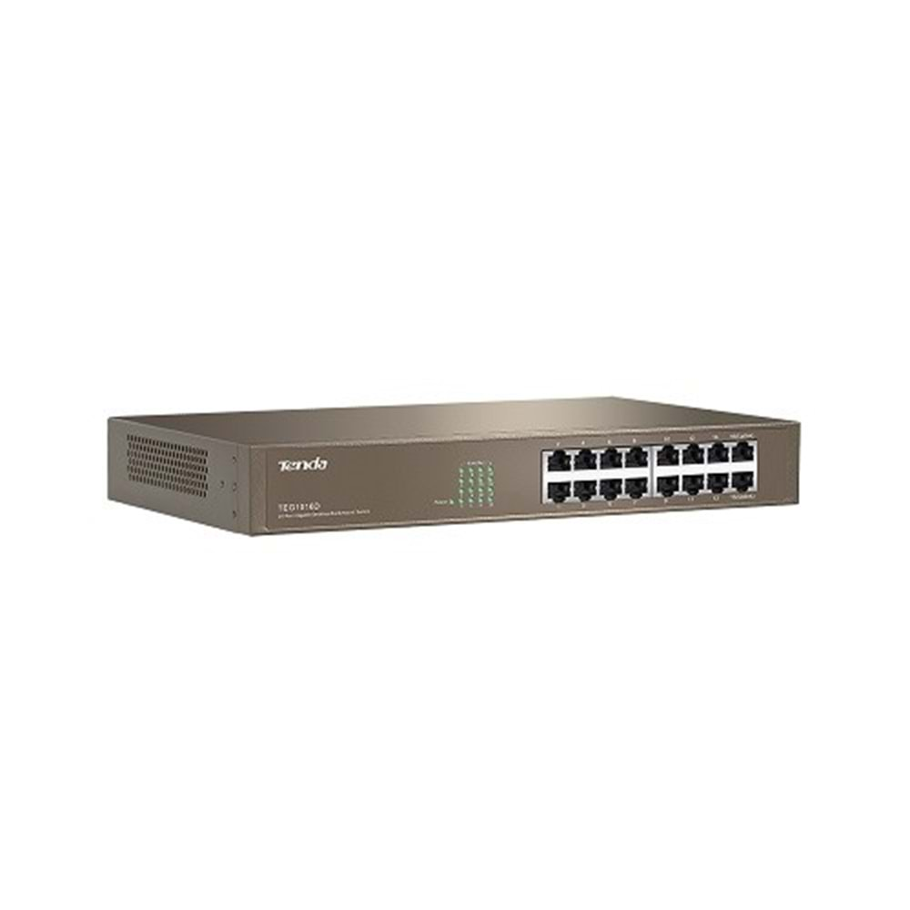 TENDA 16port TEG1016D GIGABIT Yönetilemez Switch Masaüstü