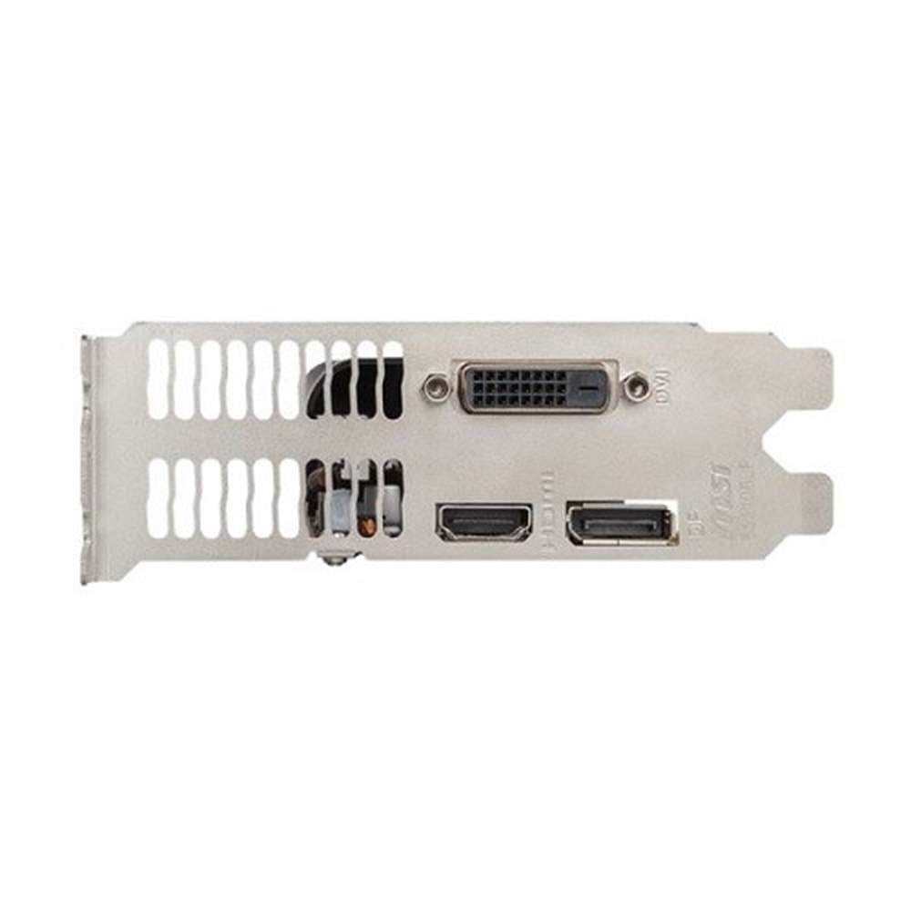 MSI GTX1050Ti 4GB 4GT LP DDR5 128bit HDMI DVI DP PCIe 16X v3.0 Low Profile