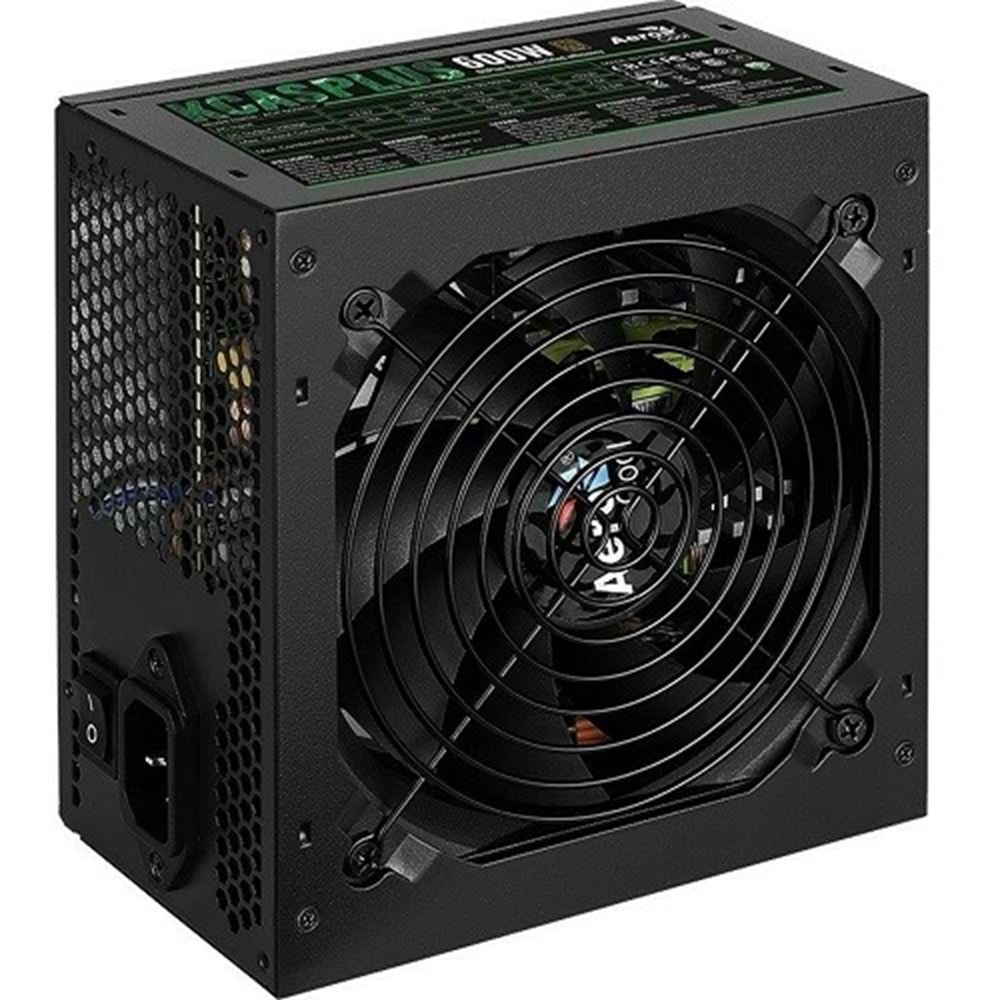 AEROCOOL 600W 80+ BRONZE KCAS AE-KCASP600 12cm Fanlı Power Supply