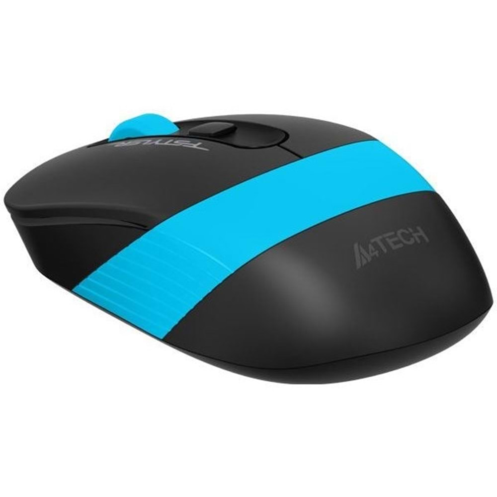 A4 TECH FG10 Kablosuz 2000dpi Optic Siyah/Mavi Mouse