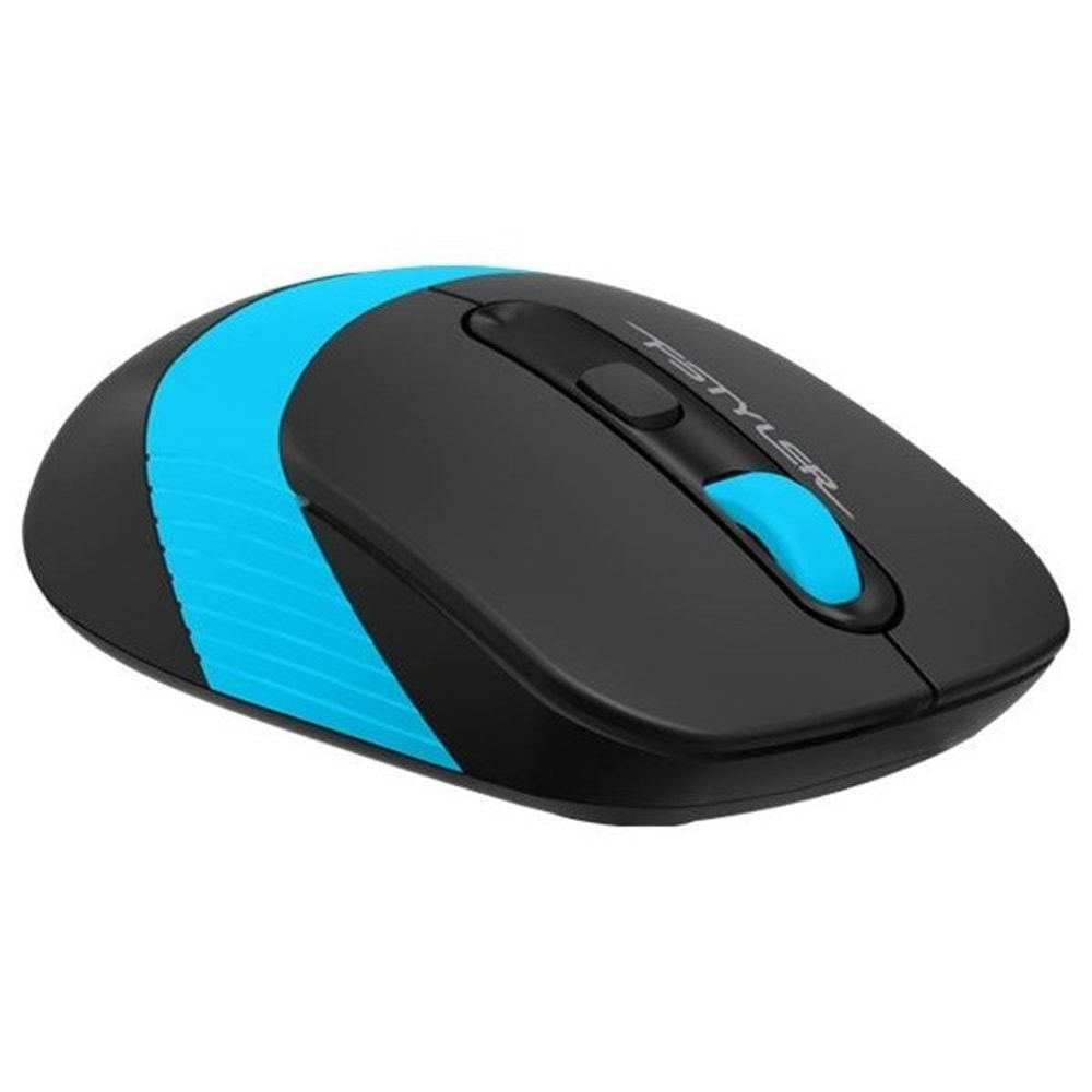 A4 TECH FG10 Kablosuz 2000dpi Optic Siyah/Mavi Mouse