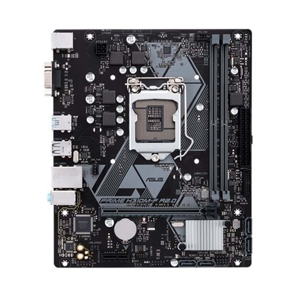 ASUS PRIME H310M-F R2.0 DDR4 SATA3 PCIe 16X v3.0 1151p v2 mATX