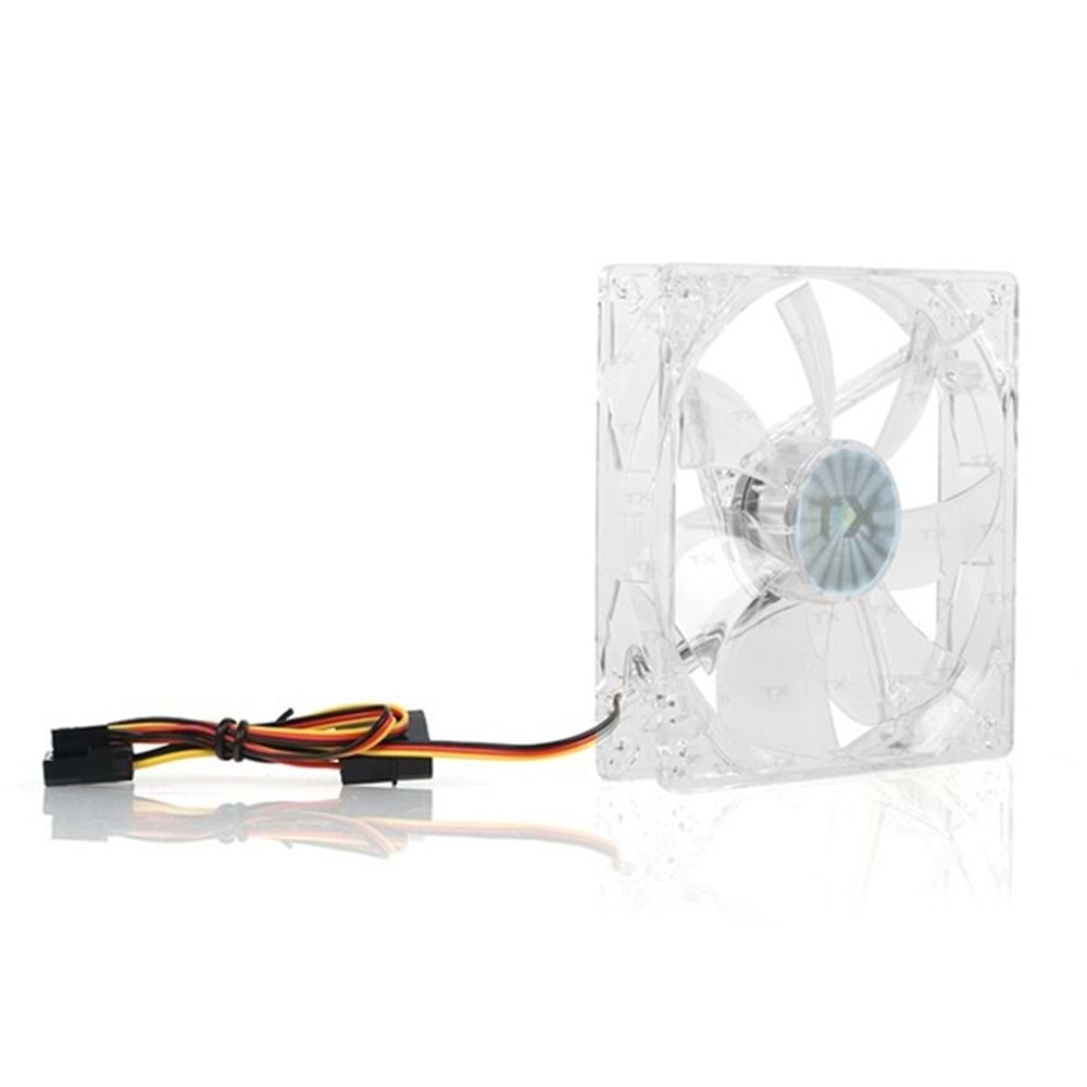 TX 12cm TXCCF12RD Kırmızı LED Kasa Fanı