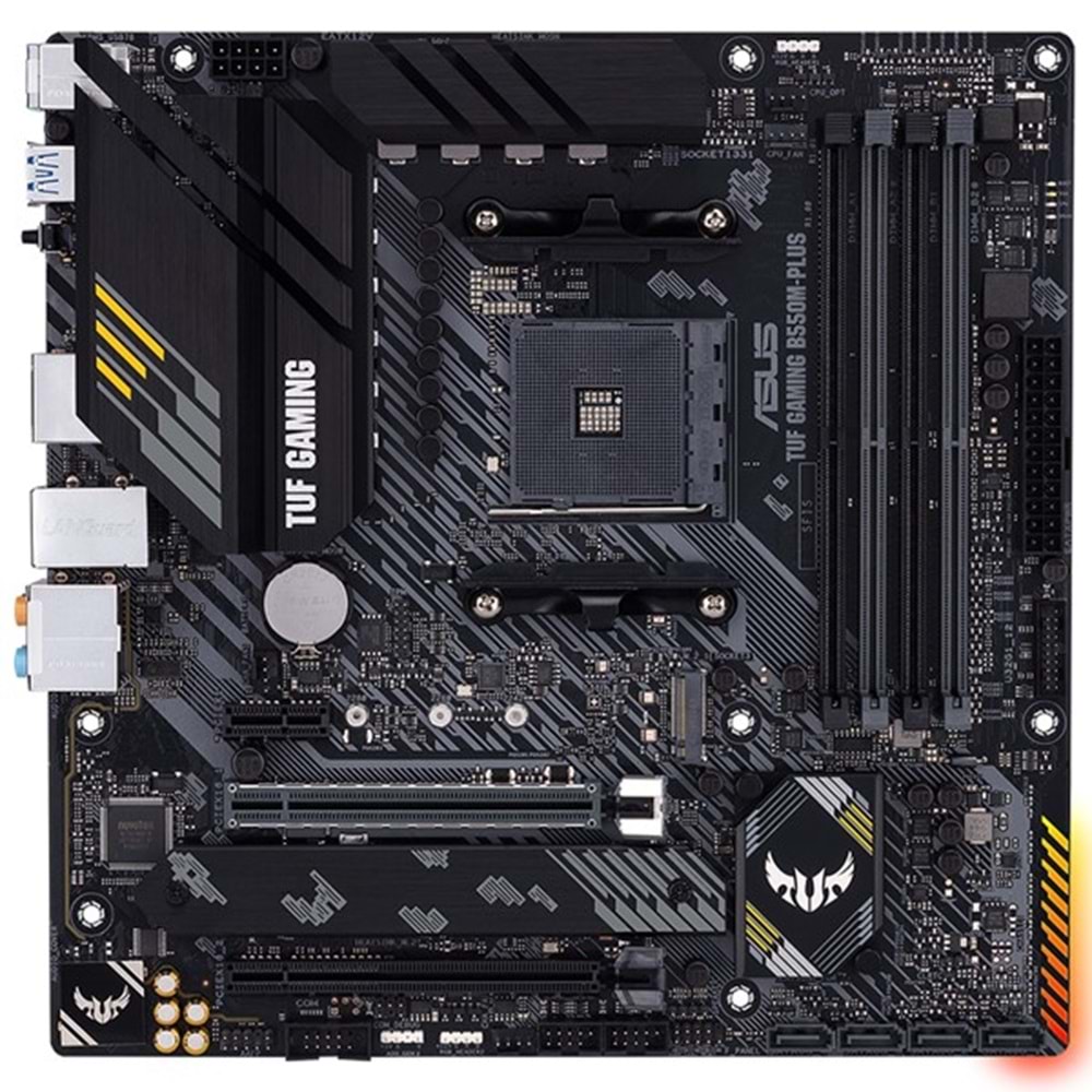ASUS TUF B550M-PLUS GAMING DDR4 HDMI DP PCIe 16X v4.0 AM4 mATX