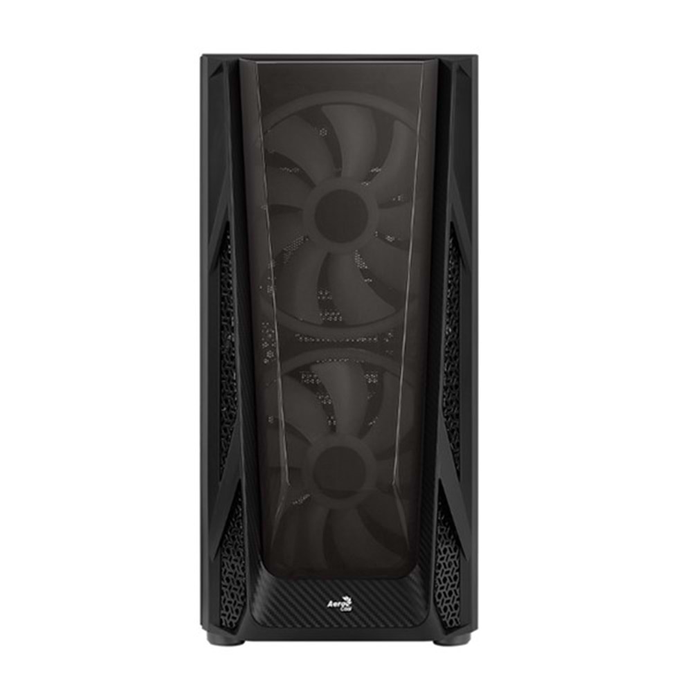 AEROCOOL NIGHTHAWK DUO AE-NGHTHWKD Powersız Gaming Mid-Tower PC Kasası Siyah