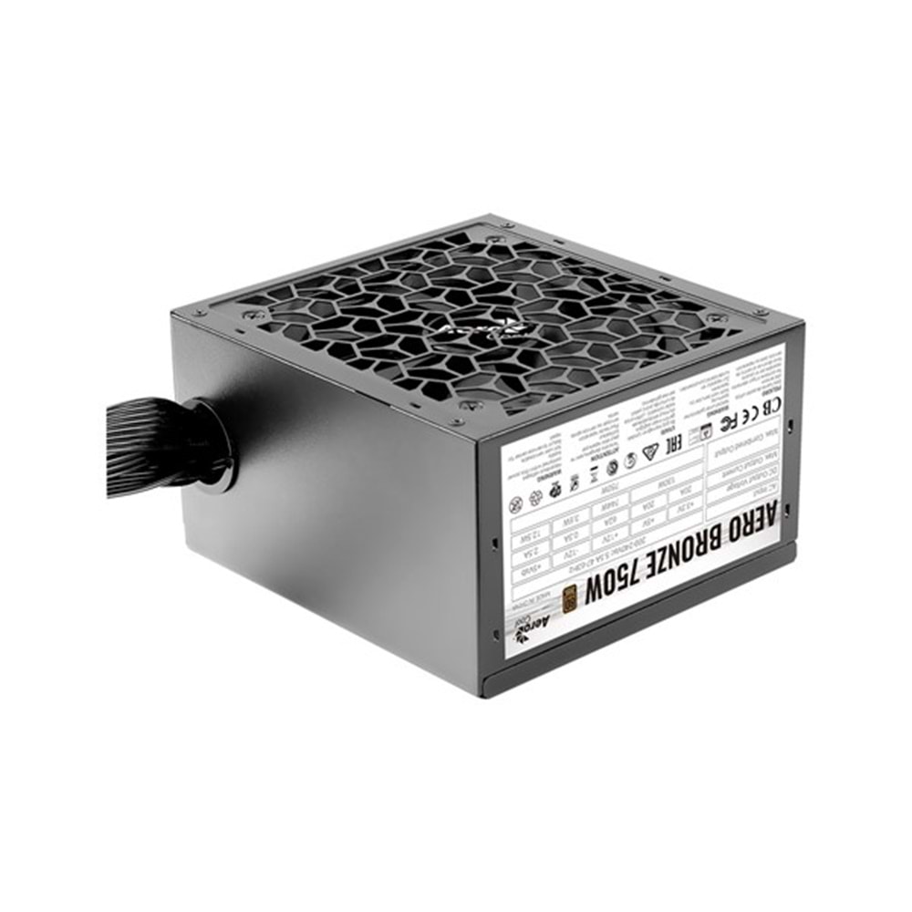 AEROCOOL 750W 80+ BRONZE AERO AE-AEROBR750 12cm Fanlı Power Supply