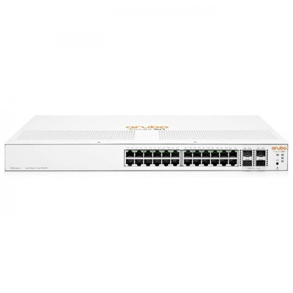 ARUBA 24port Instant On 1930-24G JL682A GIGABIT 4XSFP+ Yönetilebilir Switch RackMount