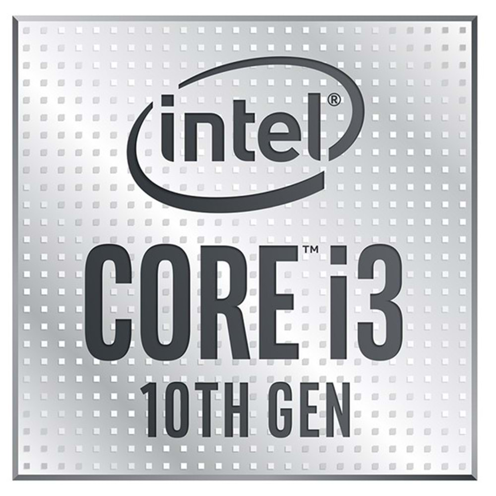 INTEL CORE i3 10100 6MB 4çekirdekli O/B UHD630 1200p 65w Kutulu+Fanlı