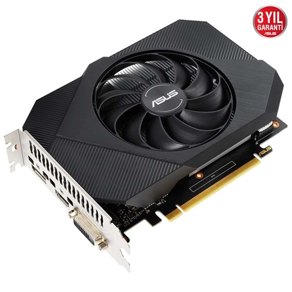 ASUS GTX1650 4GB PH-GTX1650-O4GD6-P GDDR6 128bit HDMI DVI DP PCIe 16X v3.0