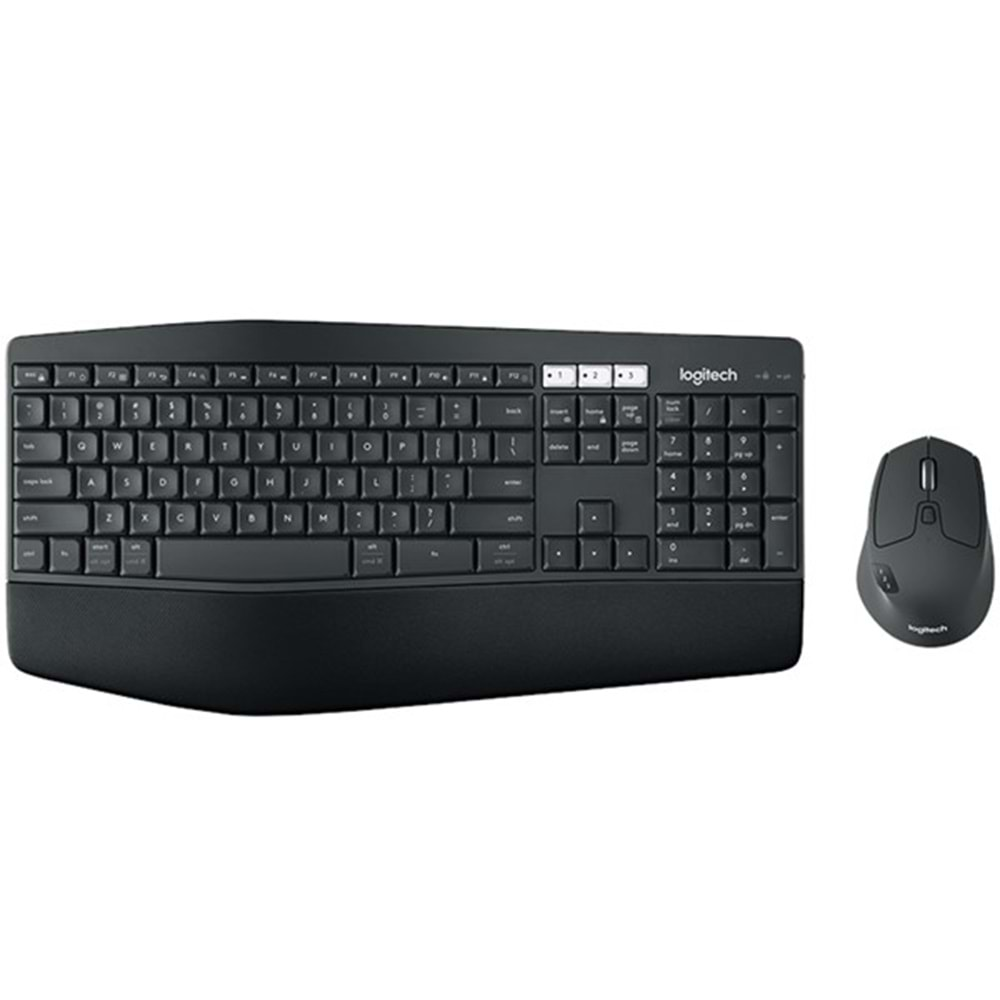 LOGITECH MK850 Kablosuz Q Trk Siyah Multimedya Klavye - Mouse Set 920-008230