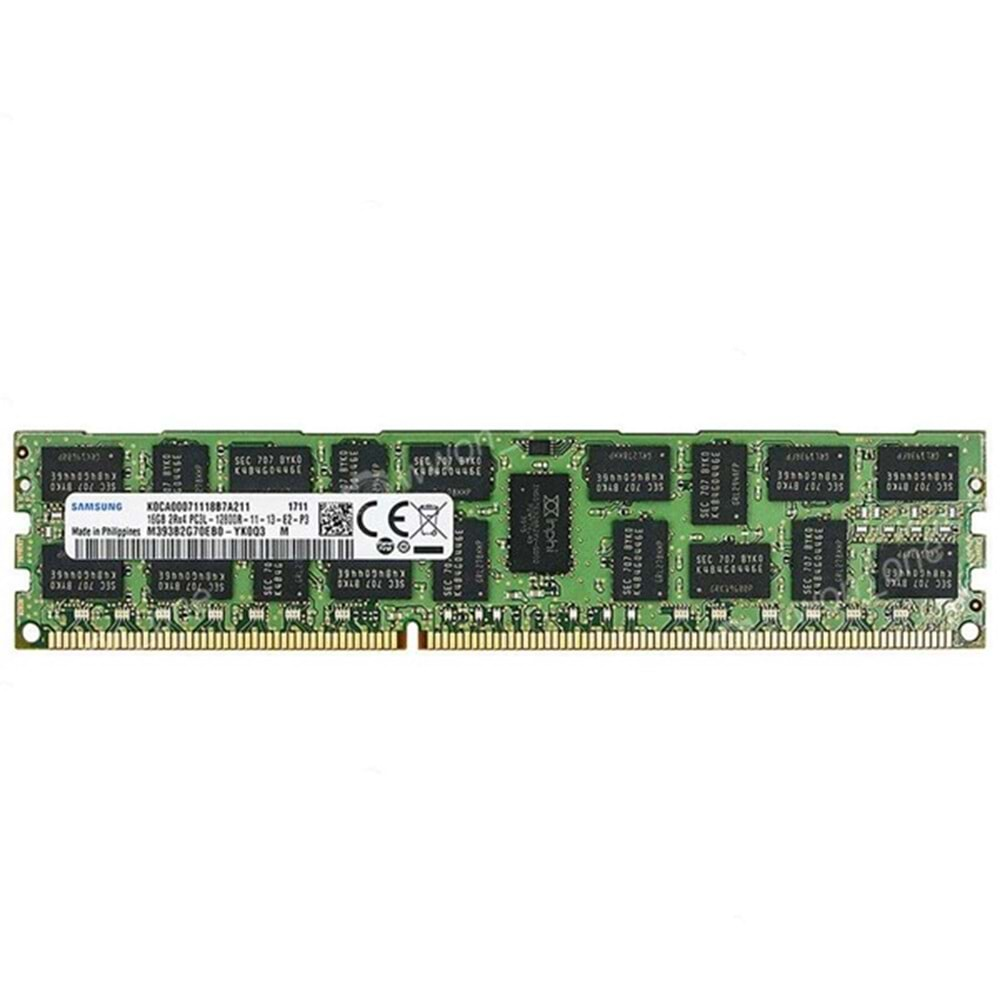 SAMSUNG DDR3 ECC RDIMM 16GB 1600Mhz 2Rx4 Sunucu Ram