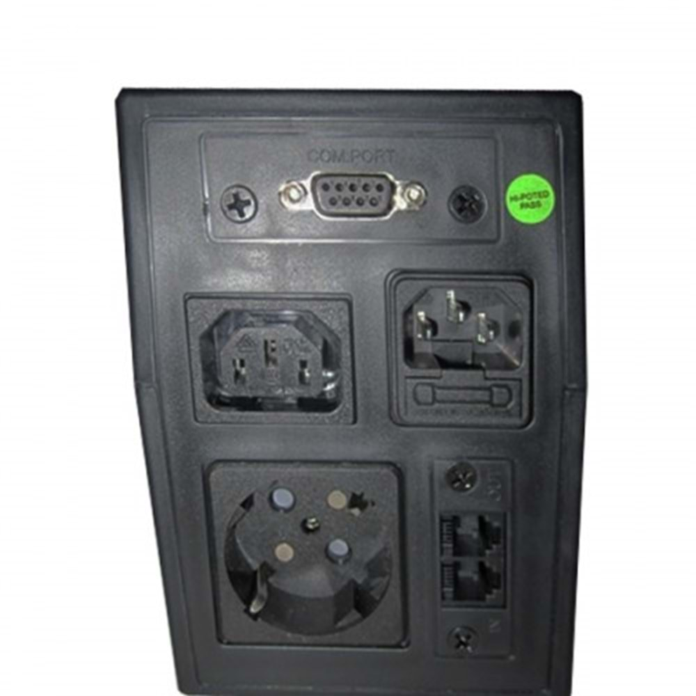 PowerUP 1000 VA UPS-PL-1100VA-01 LINE INTERACTIVE LED EKRAN UPS