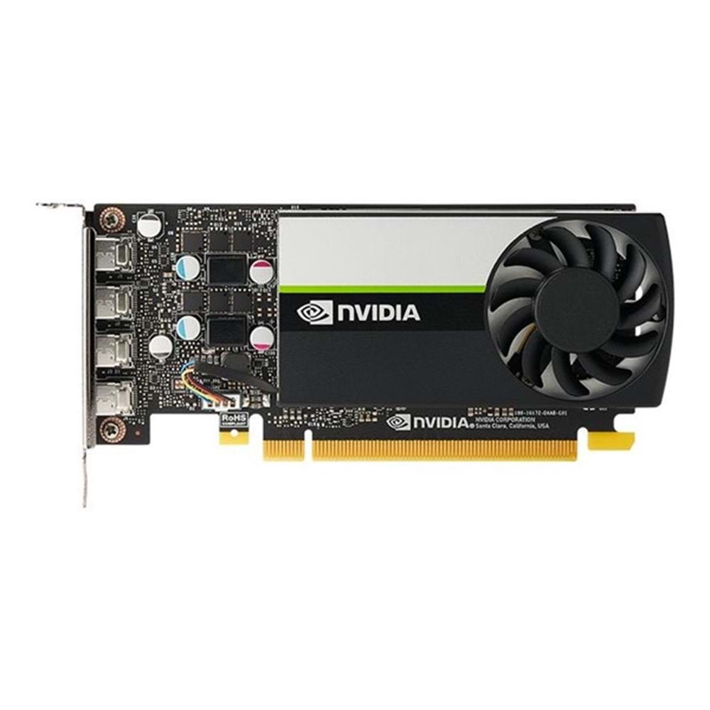 PNY T1000 4GB QUADRO VCNT1000-PB GDDR6 128bit 4X mDP PCIe 16X v3.0