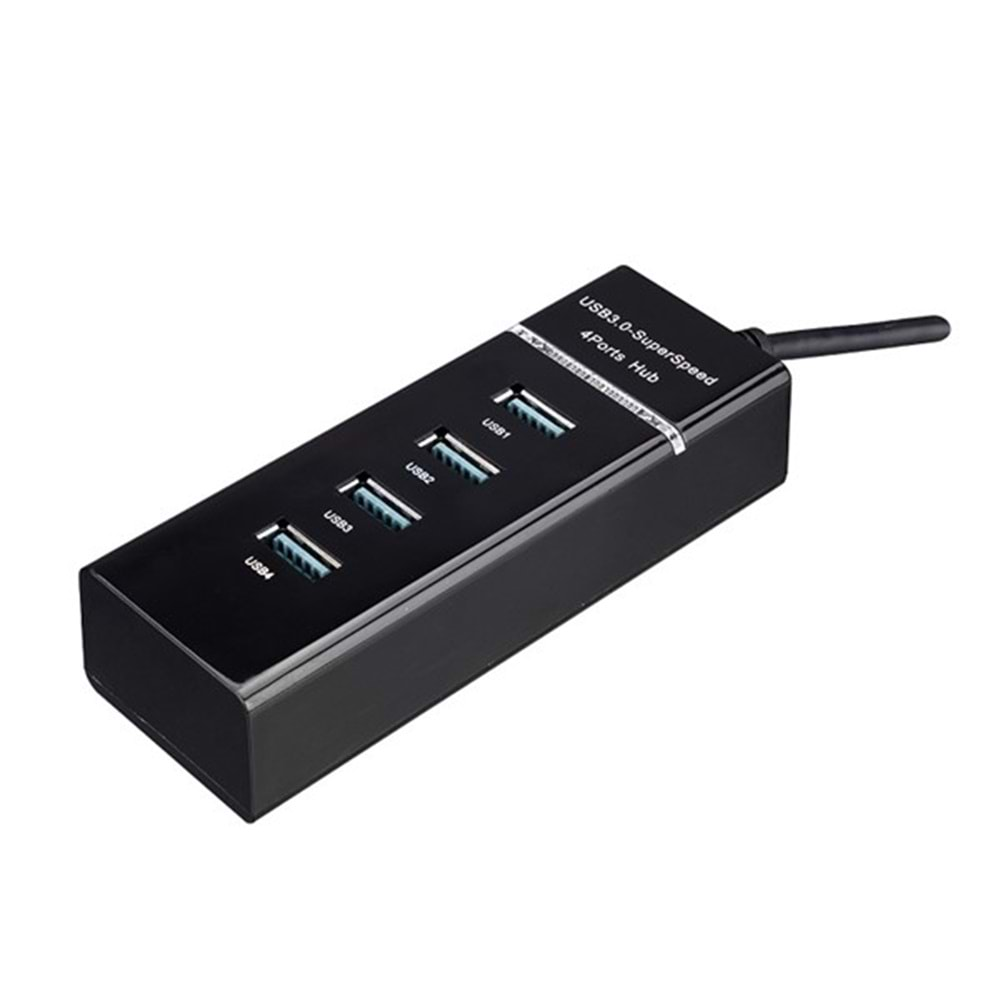 HYTECH HY-U340 4port USB 3.0 Siyah USB Çoklayıcı Hub