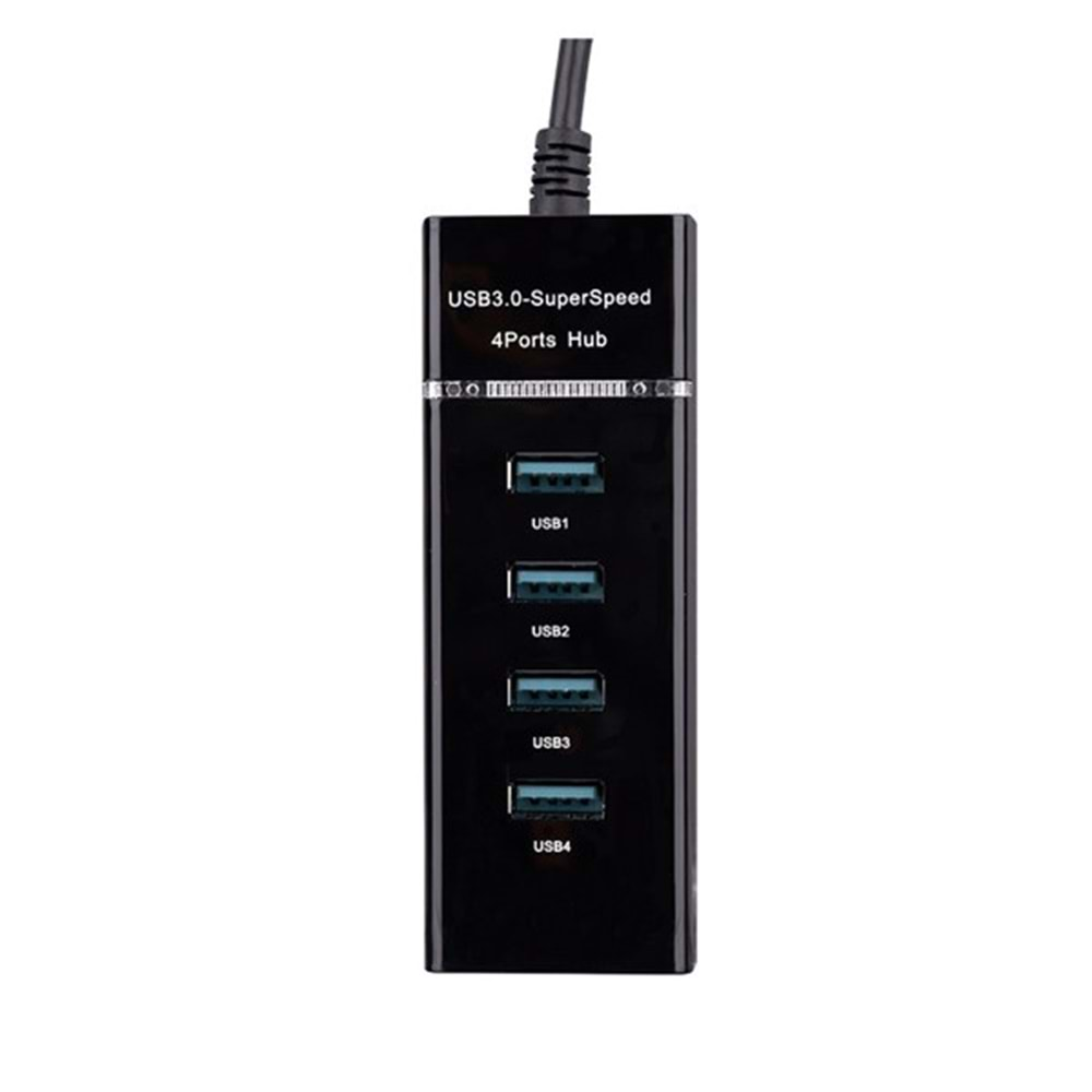 HYTECH HY-U340 4port USB 3.0 Siyah USB Çoklayıcı Hub