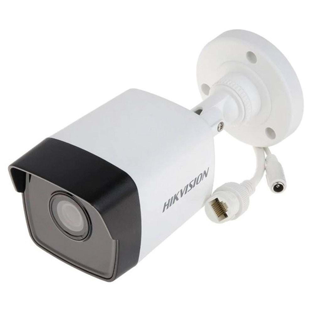 HIKVISION 4MP BULLET 2.8MM DS-2CD1043G0-IUF 30metre H265+ IP Güvenlik Kamerası PoE Sesli