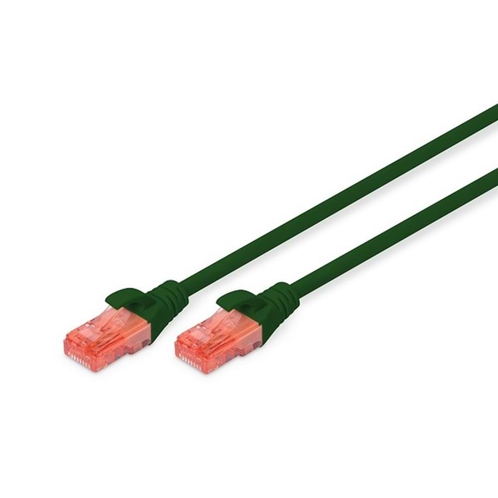 DIGITUS 0.25m CAT6 Utp DK-1617-0025/G Yeşil Patch Kablo