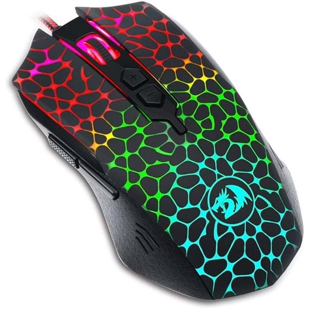 REDRAGON M716 INQUISITOR USB Gaming Siyah Mouse