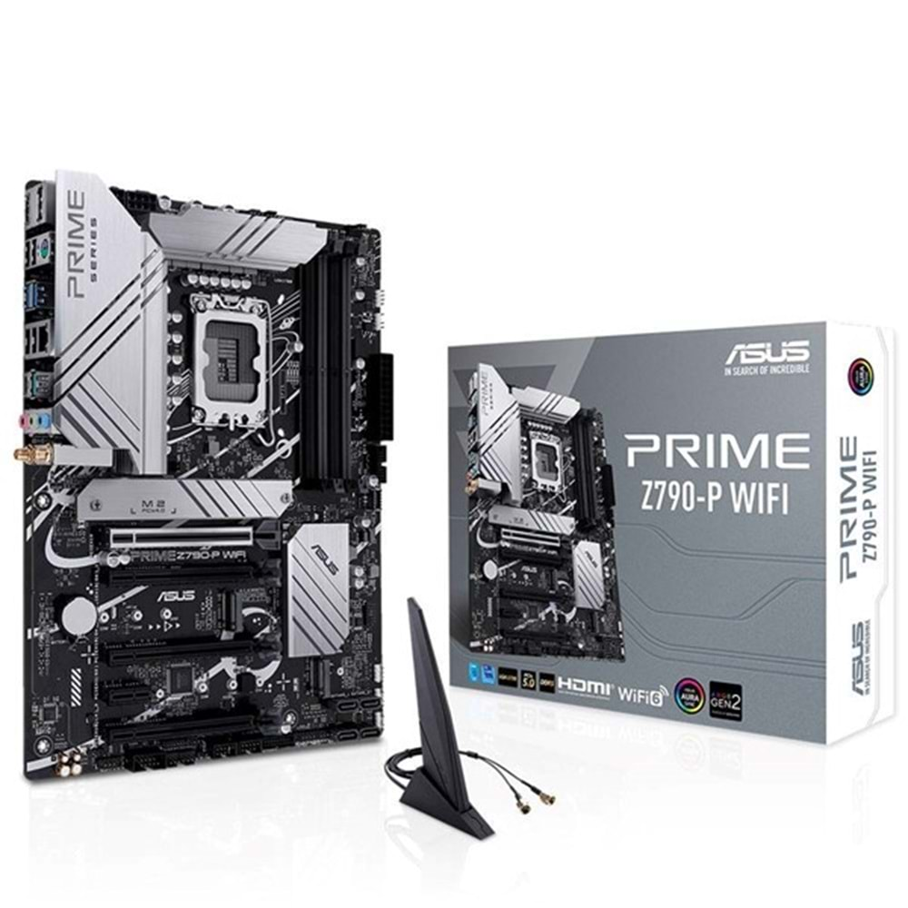 ASUS PRIME Z790-P WIFI DDR5 HDMI DP PCIe 16X v5.0 1700p ATX