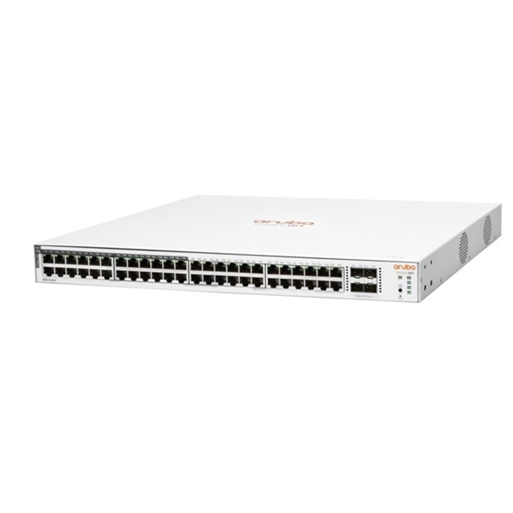 ARUBA 48port 370w 24port PoE Instant On 1830-48G JL815A GIGABIT 4X SFP Yönetilebilir Switch RackMount