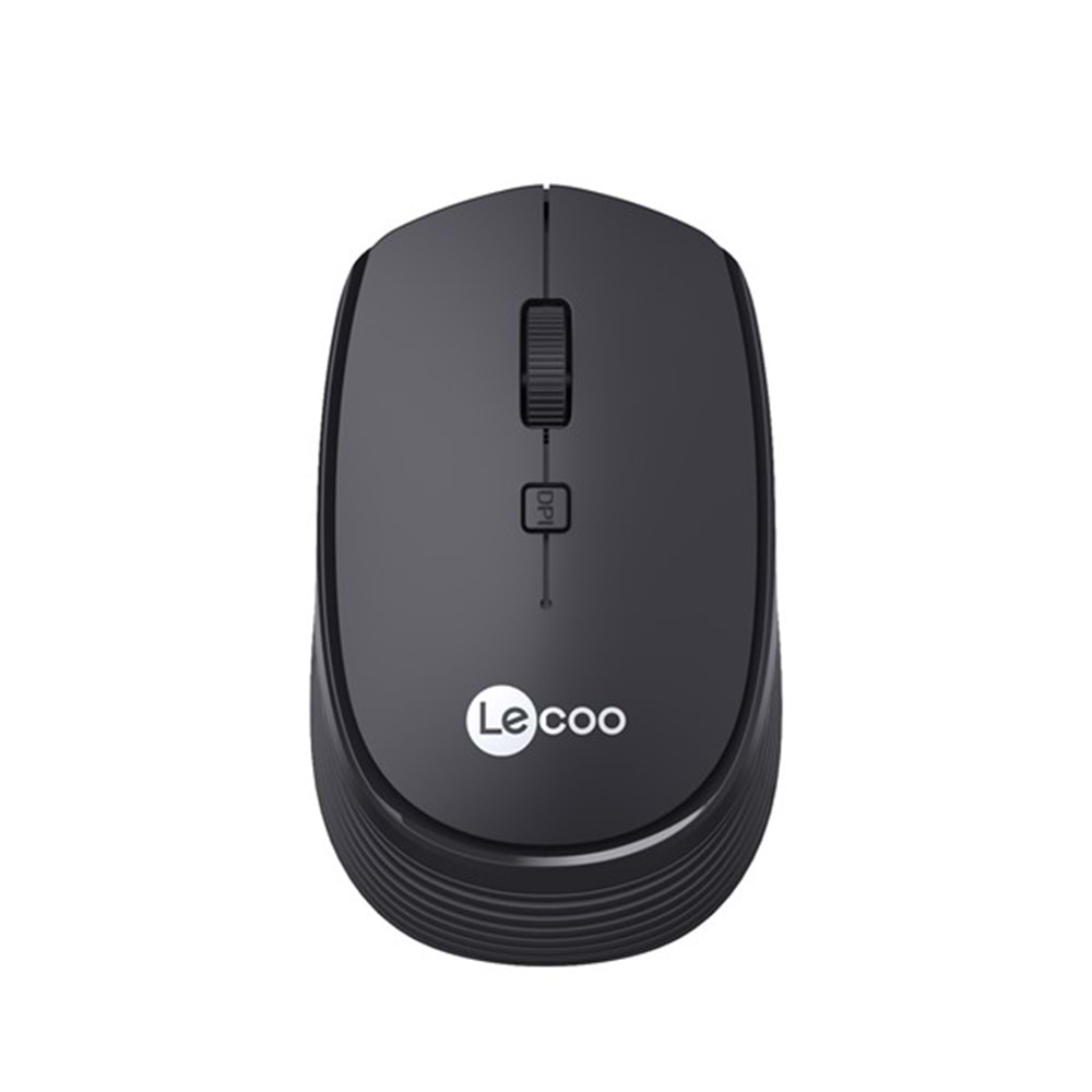 LENOVO LECOO WS202 Kablosuz 1200dpi Optic Siyah Mouse