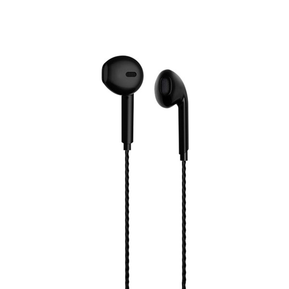 LENOVO LECOO EH104B Stereo 3.5mm Jack Siyah Kulak İçi Mikrofonlu Kulaklık