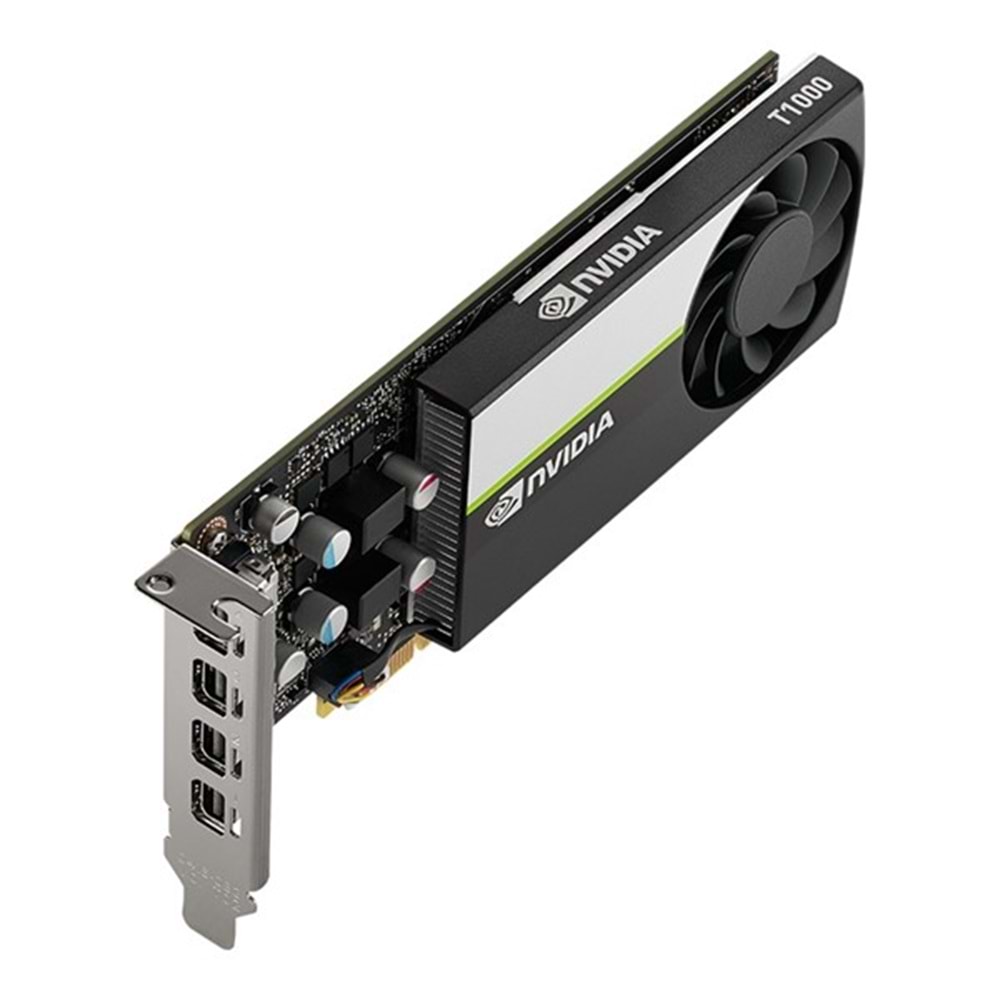 PNY T1000 8GB VCNT1000-8GB-PB GDDR6 128bit 4X mDP PCIe 16X v3.0