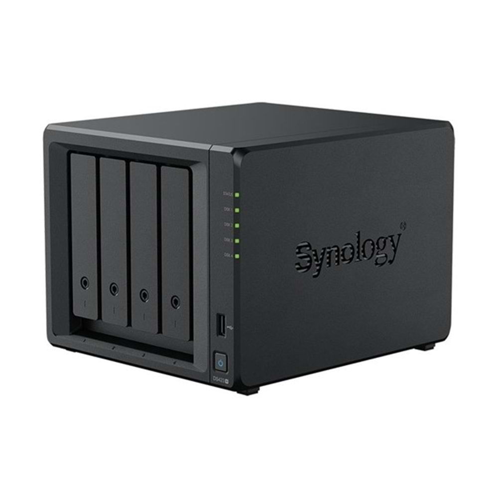 SYNOLOGY DS423 PLUS 2G CELERON QC- 2 GB RAM- 4-diskli Nas Server (Disksiz)