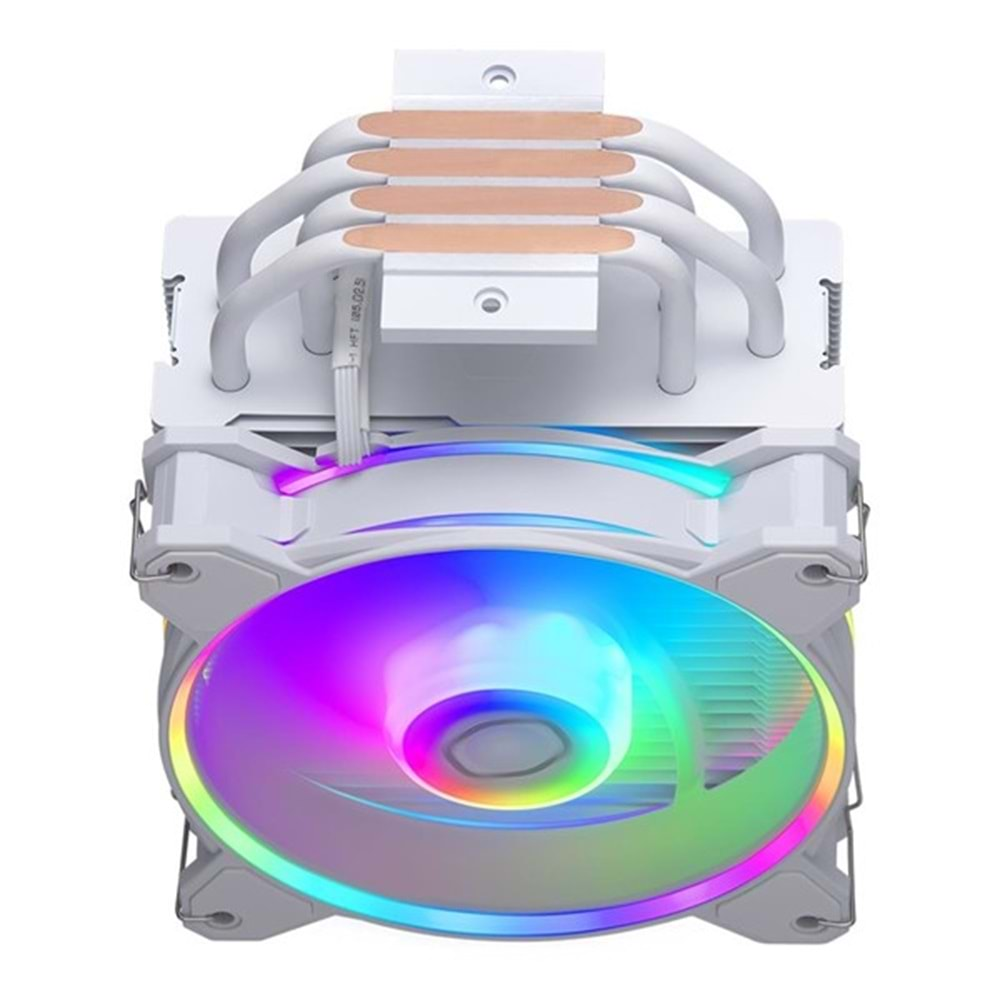 COOLERMASTER HYPER 212 HALO WHITE RR-S4WW-20PA-R1 Hava Soğutmalı AM5-1700p İşlemci Fanı