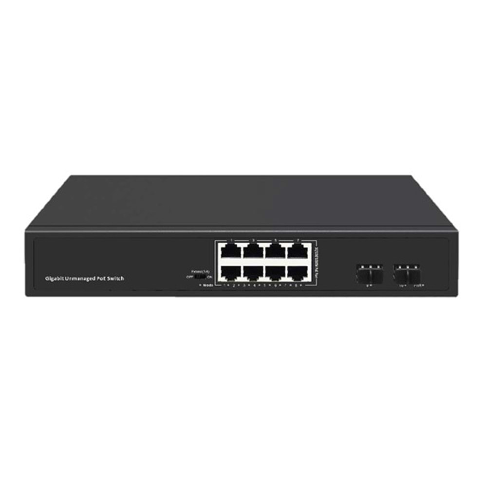 ODS 8port 120w FULL PoE 08ODS-8P2S GIGABIT 2X SFP Yönetilemez Switch ODS 8port 120w FULL PoE 08ODS-8P2S GIGABIT 2X SFP Yönetilemez Switch