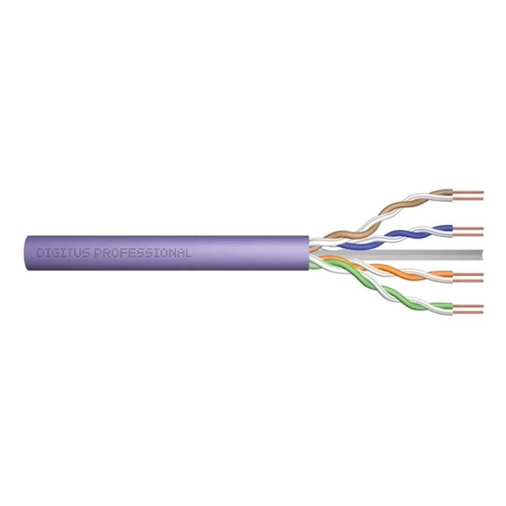 AGER CAT6 Utp 23AWG Gri 500m Makara Saf Bakır Kablo 0.50mm AC-600-5