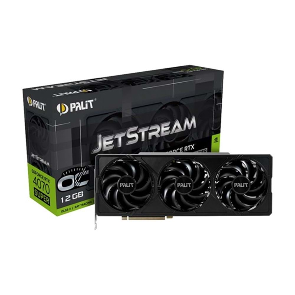 PALIT RTX4070 SUPER 12GB JETSTREAM OC NED407ST19K9-1043J GDDR6X 192bit HDMI DP PCIe 4.0