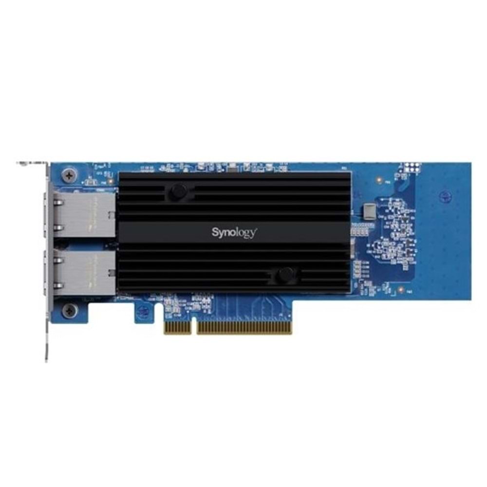 SYNOLOGY E10G30-T2 2port 10GbE PCIe Ethernet Kartı SYNOLOGY E10G30-T2 2port 10GbE PCIe Ethernet Kartı