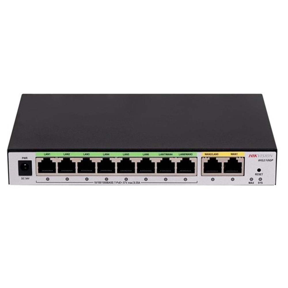 HIKVISION 10port DS-3WG210GP-SI GIGABIT Router 250kullanıcıya kadar HIKVISION 10port DS-3WG210GP-SI GIGABIT Router 250kullanıcıya kadar