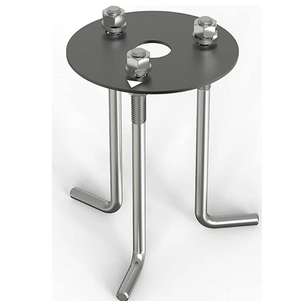 TRK BETON İÇİN (GENİŞ) STANDART DIREK ANKRAJI