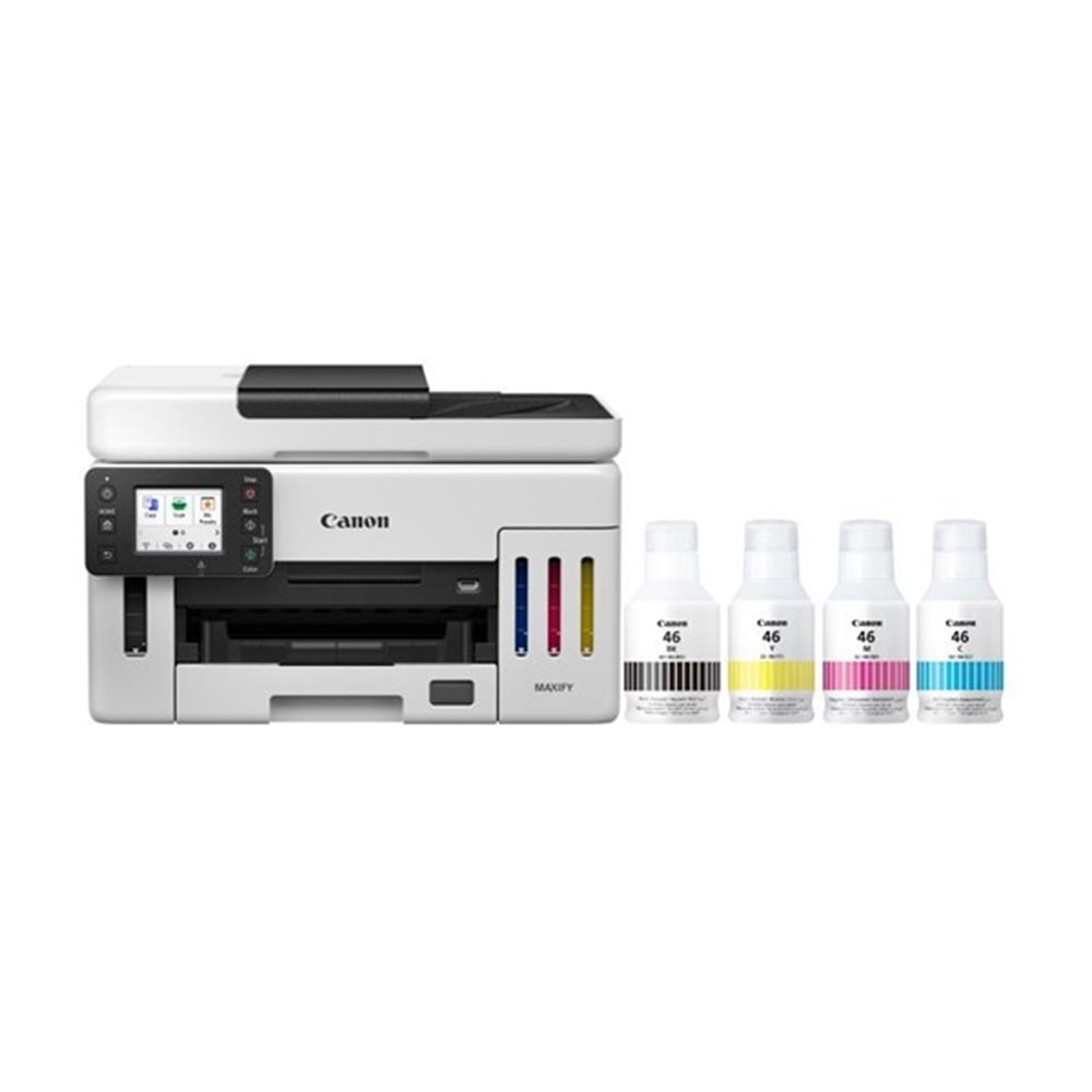 CANON A4 Renkli GX6140 Tanklı Yazıcı Tarayıcı Fotokopi USB 2.0,Ethernet,Kablosuz Tanklı CANON A4 Renkli GX6140 Tanklı Yazıcı Tarayıcı Fotokopi USB 2.0,Ethernet,Kablosuz Tanklı
