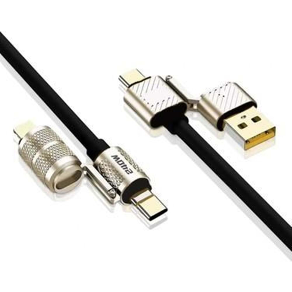 CODEGEN CDG-CNV89 Lightning 2 metre Şarj ve Data Kablosu 240W CODEGEN CDG-CNV89 Lightning 2 metre Şarj ve Data Kablosu 240W