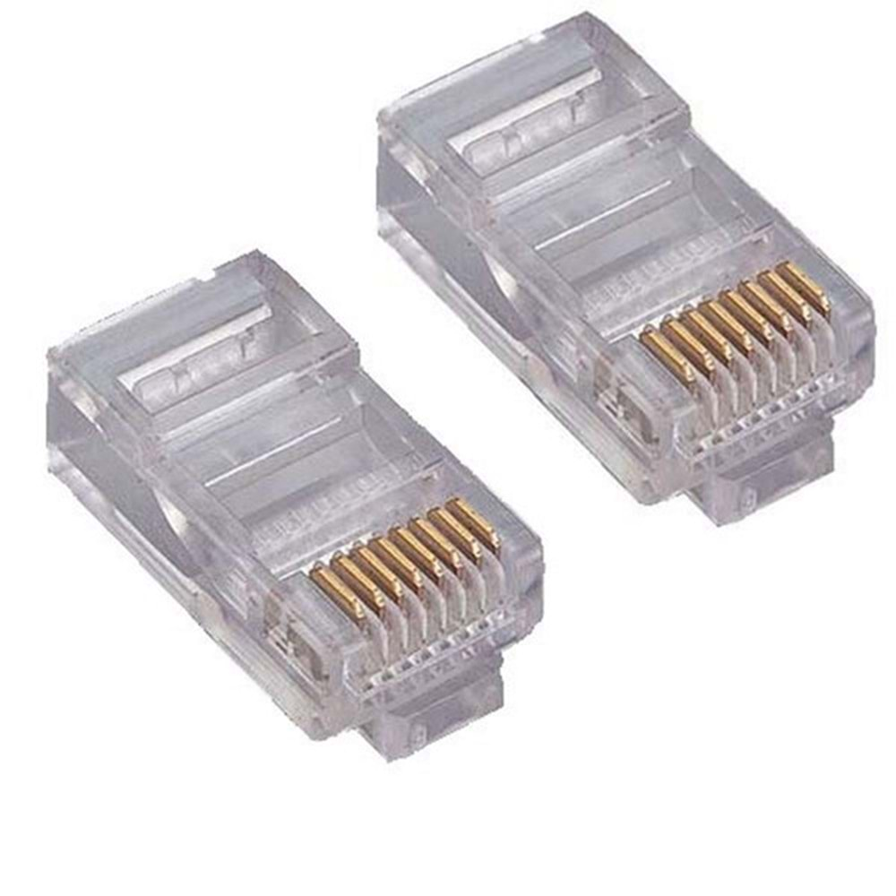 SPEED Cat5 UTP SP-U100 RJ45 100lü paket Plastik Konnektör