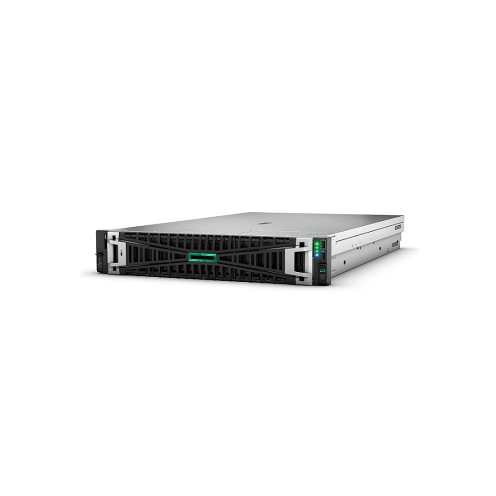 HPE DL380 G11 XEON GOLD 6530 P81787-425 64GB DDR5 RDIMM-2x480GB SSD-2x1000w Rack Sunucu