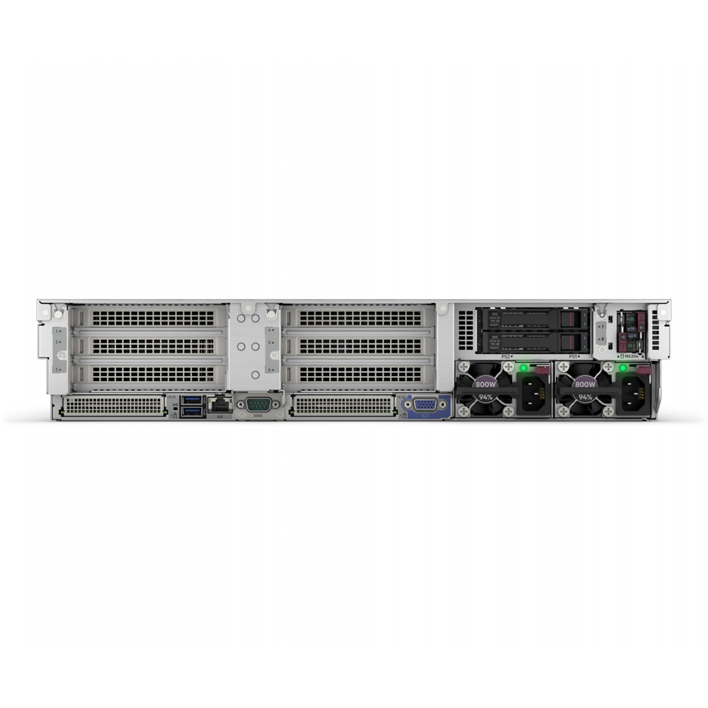 HPE DL380 G11 XEON GOLD 6530 P81787-425 64GB DDR5 RDIMM-2x480GB SSD-2x1000w Rack Sunucu