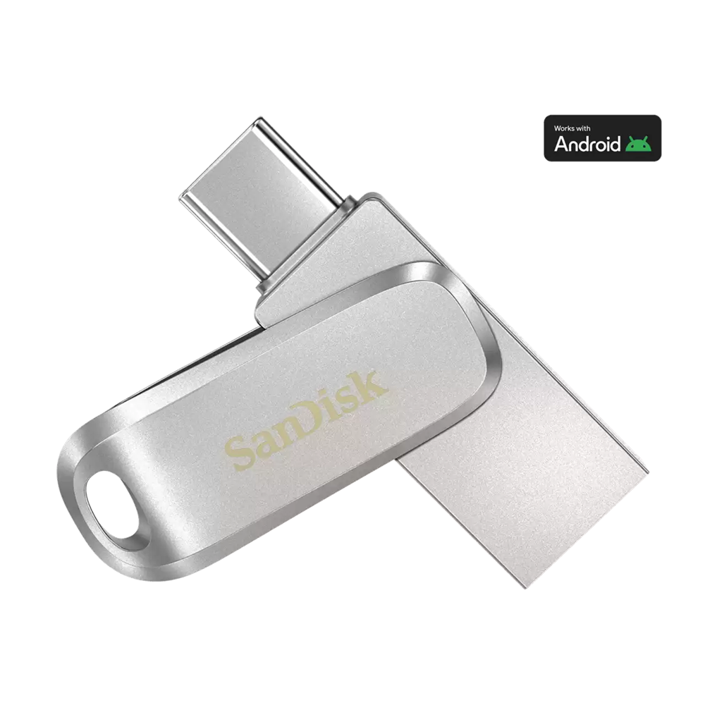SANDISK 512GB USB-C 3.2 Ultra Dual Drive Luxe SDDDC4-512G-G46 Taşınabilir Bellek