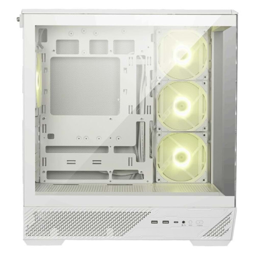 MSI MAG PANO 130R PZ WHITE PANORAMIK GAMING MID-TOWER PC KASASI BEYAZ