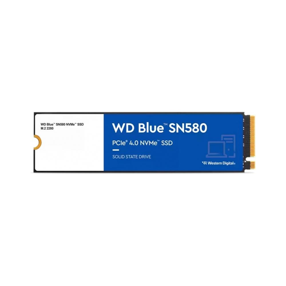WD 500GB Blue SN580 4000- 3600MB/s M2 NVME Disk
