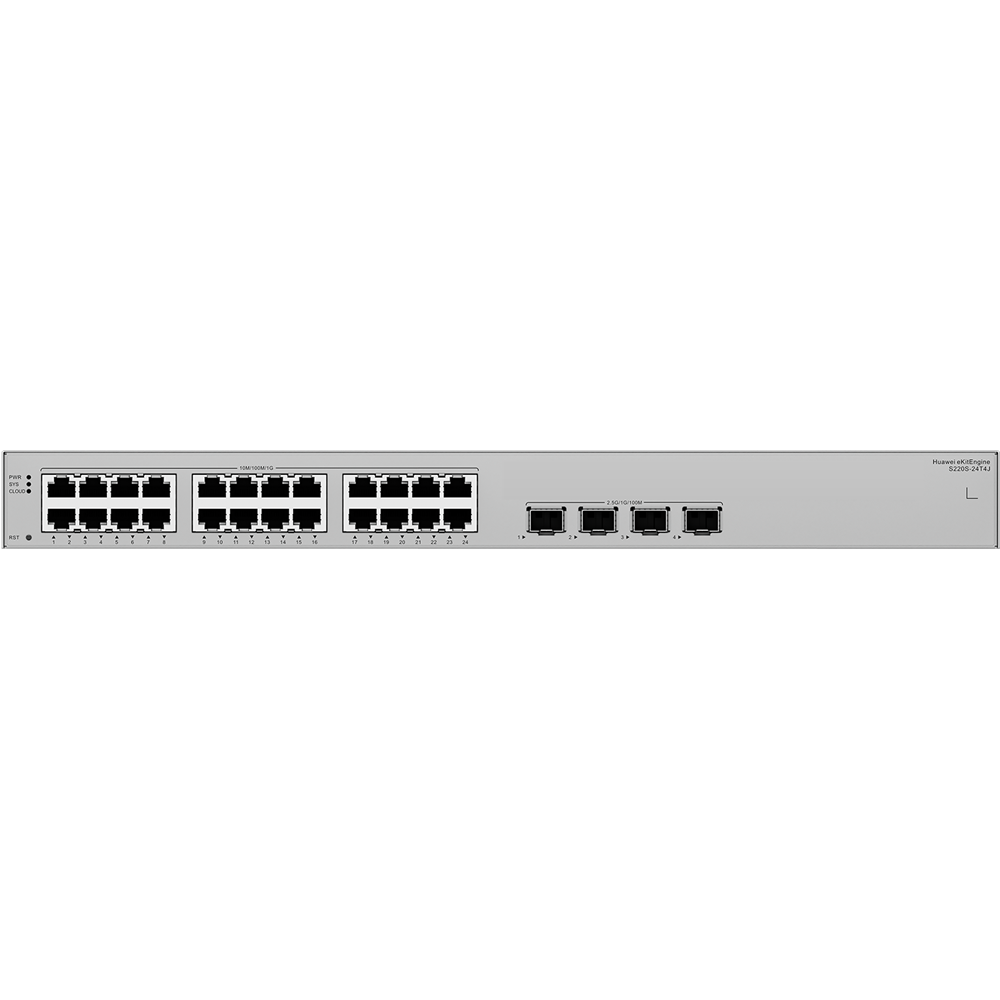 HUAWEI 24port 4-SFP 2.5GbE Gigabit Yönetilebilir Switch eKIT S220S-24T4J