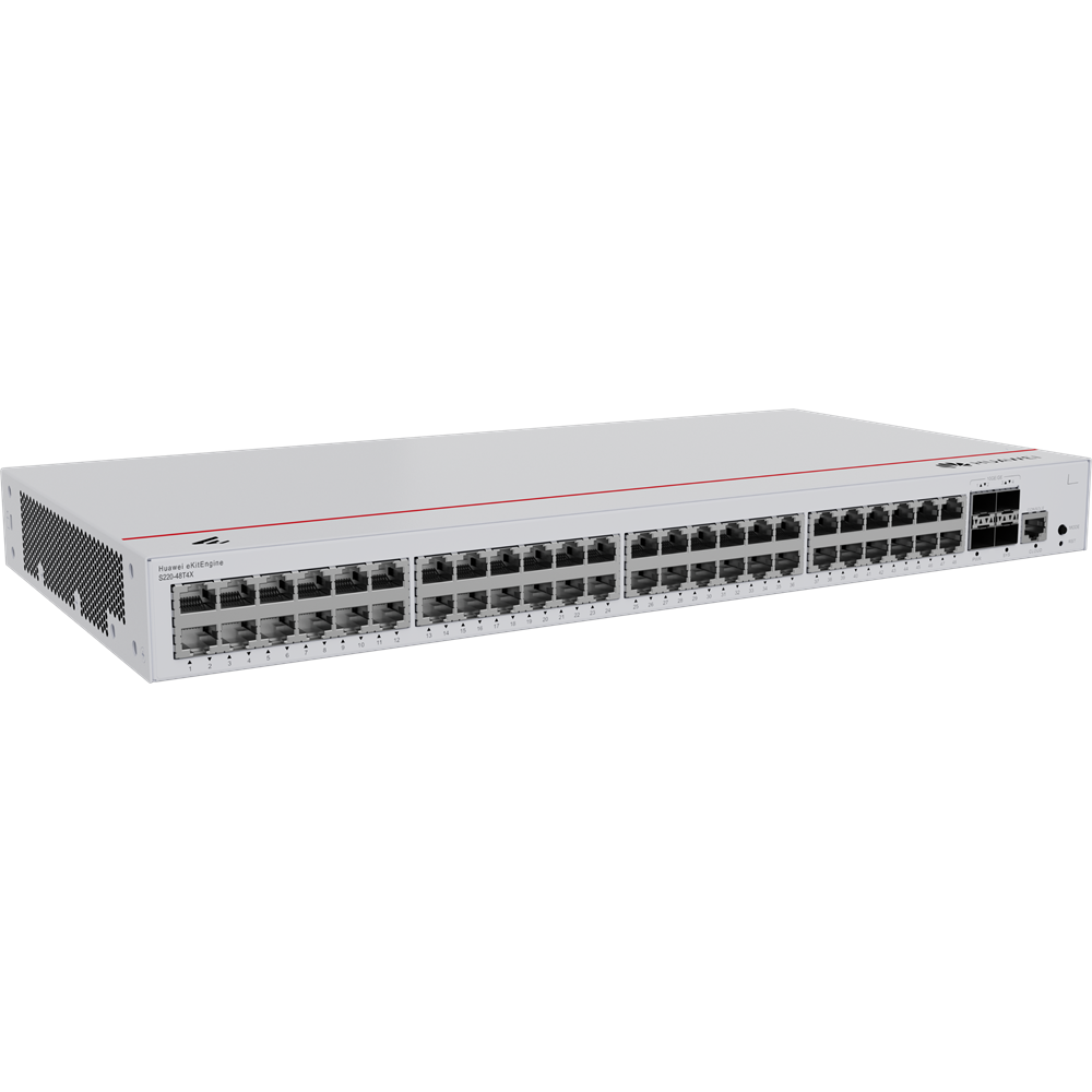 HUAWEI 48port 4-SFP 10GbE Gigabit Yönetilebilir Switch eKIT S220-48T4X