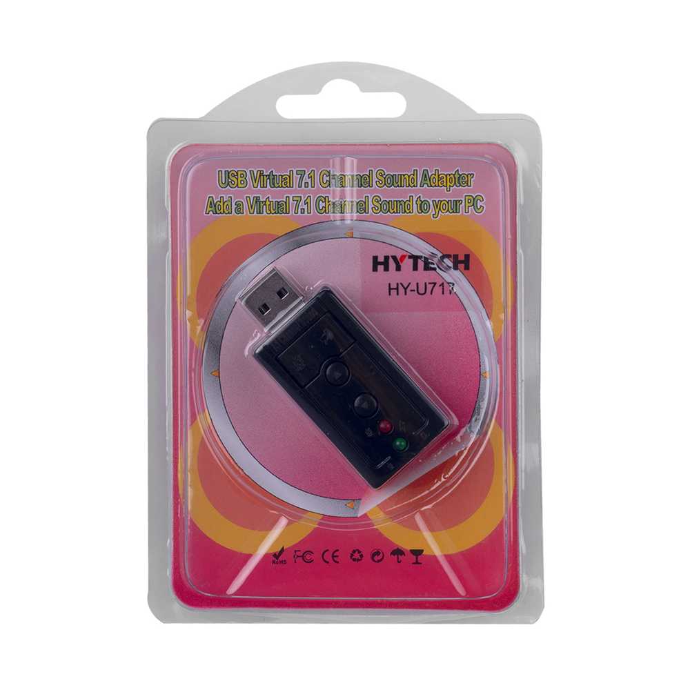 HYTECH USB HY-U717 7.1 Ses Kartı 