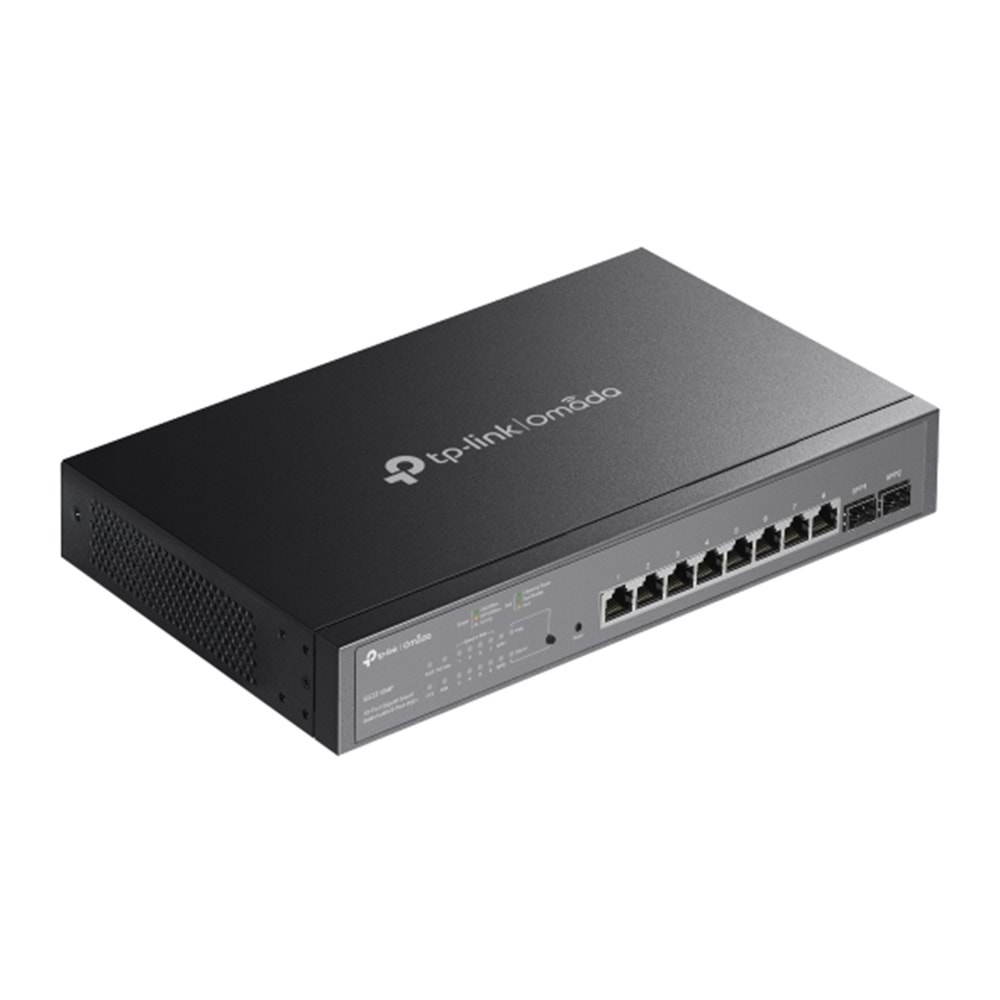 TP-LINK 8port PoE 150w 2-SFP Gigabit Yönetilebilir Switch TL-SG2210MP
